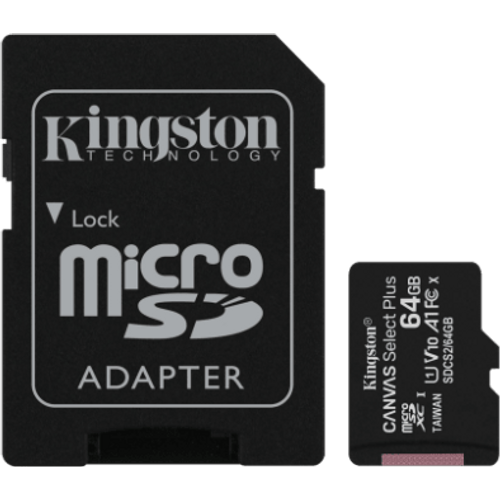 KINGSTON SDCS2/64GB MICRO SD SA ADAPTEROM  slika 1