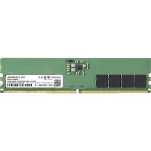 Transcend JM5600ALE-16G DDR5 16GB 5600MT/s, On-die ECC U-DIMM, CL46 1.1V, 288-pin 1Rx8 (2Gx8)x8