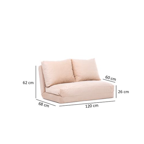 Atelier Del Sofa Taida - Dvoseda na razvlačenje 'Cream Cream' slika 10