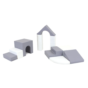 IGLU Soft Play Set CREATIVITY - Sivi/Bijeli
