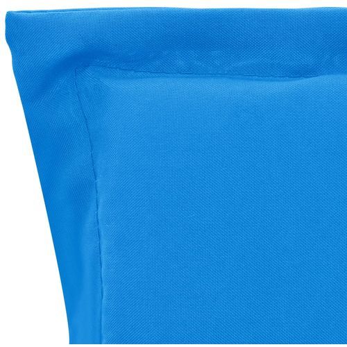 Jastuci za vrtne stolice 4 kom plavi 100 x 50 x 3 cm * Oštećena ambalaža slika 3