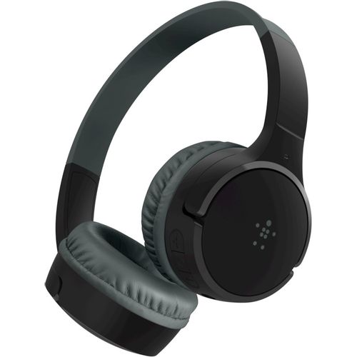Belkin Bežicne naglavne dečije slušalice, BT+3,5mm,28-30h bat, crne slika 1