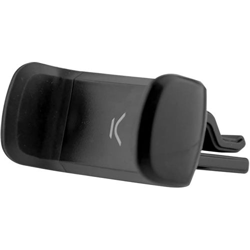KSIX, univerzalni mini auto držač za smartphone, ventilacija, crni slika 1