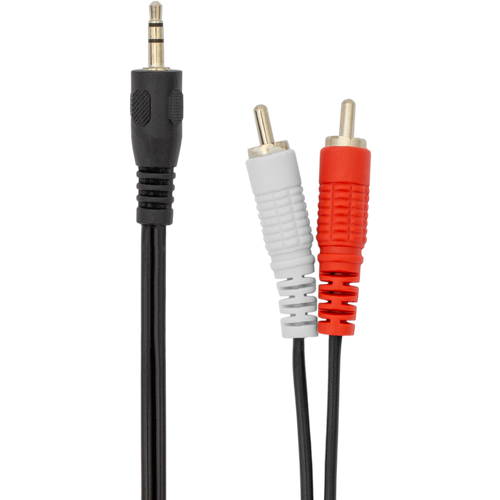 Sbox audio kabel 3.5 mm Muški -> 2 X RCA Muški, 2 m / RETAIL slika 1