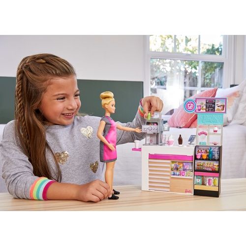 Barbie set za igru - Coffee Shop slika 5