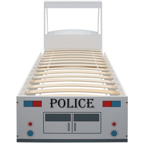 Dječji krevet u obliku policijskog auta sa stolom 90 x 200 cm slika 15