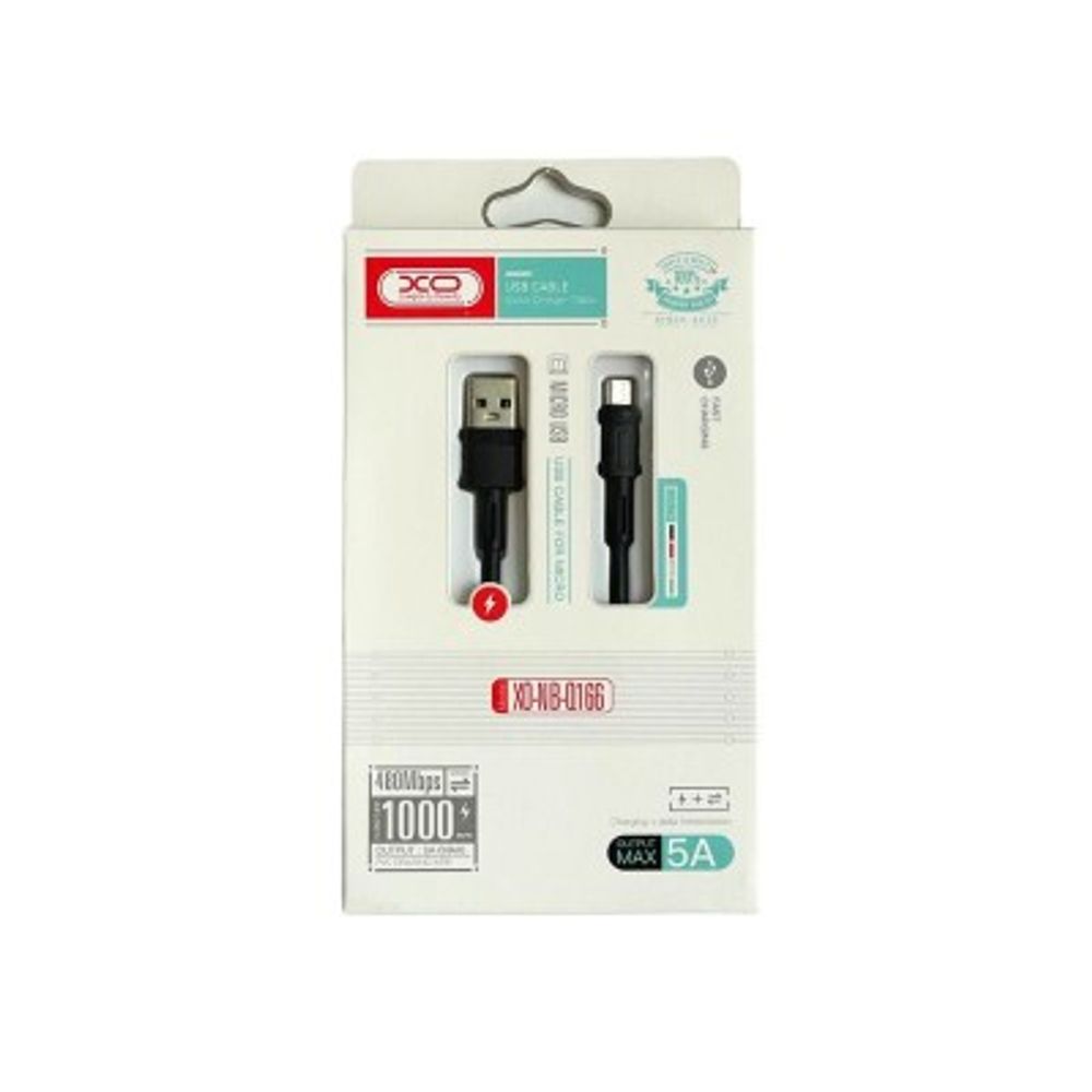 USB kabal XO NB-Q166 USB - Micro 1,0 m 5A fast slika 1