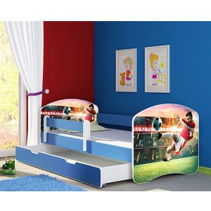 ACMA Dječiji krevet Acma II sa ladicom Blue - 140x70cm - Dezen 37