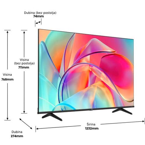 Hisense 55E7KQ Televizor 55" QLED, 4K UHD, Smart slika 9