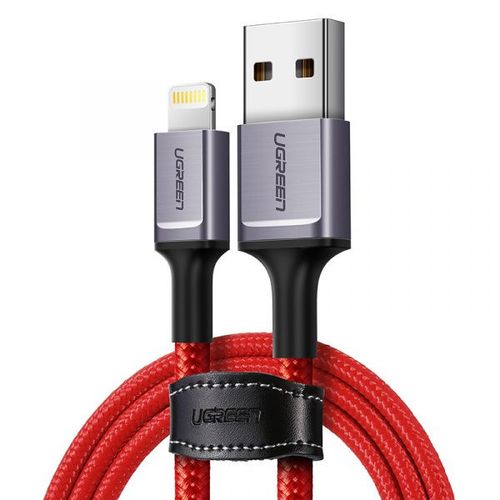 Kabel UGREEN, Lightning na USB 2.0 A (M), crveni, 1m slika 1