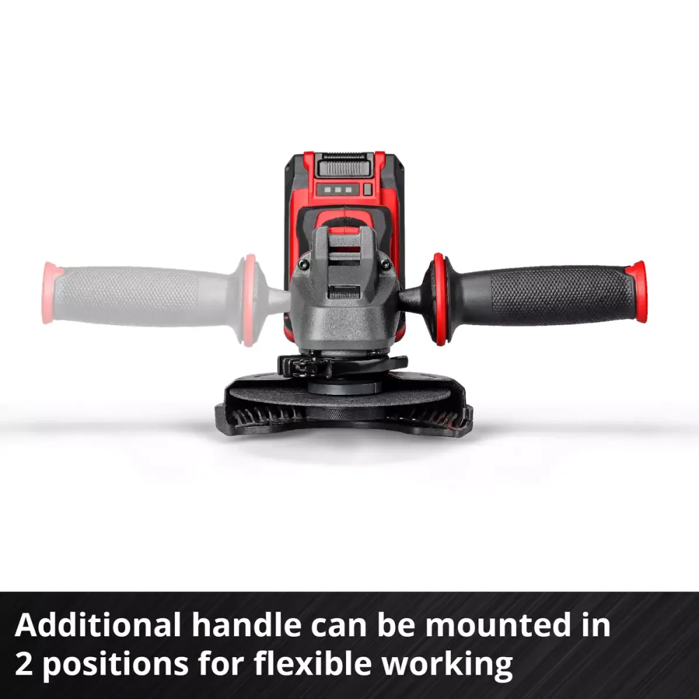 Einhell aku ugaona kutna brusilica Power X- Change AXXIO 18/125 Q – Solo slika 4