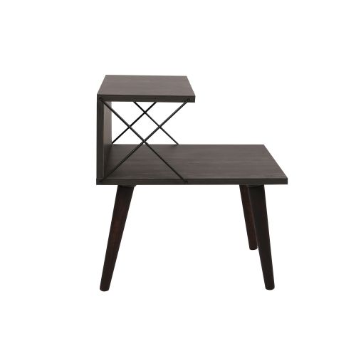 Cross - Dark Brown Dark Brown Nightstand slika 5