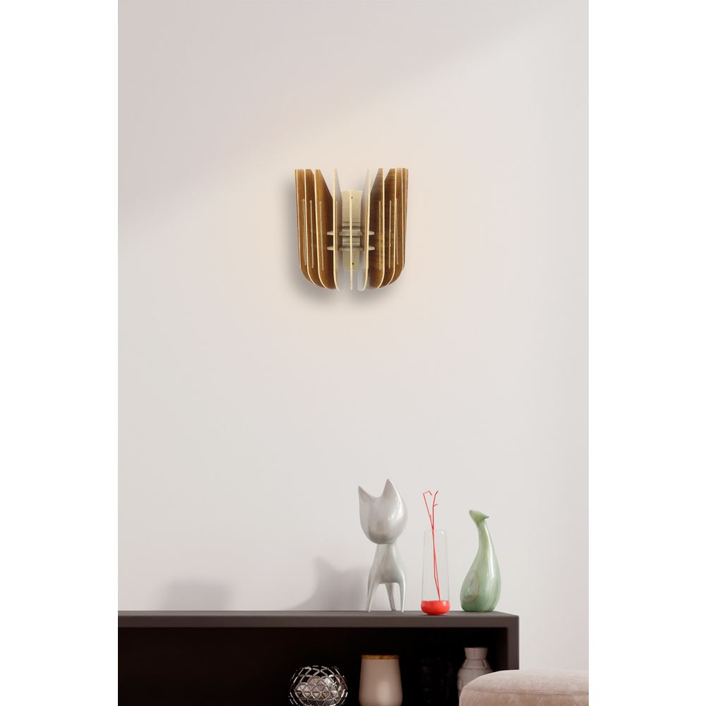 Zidna lampa od orahovine 210-LK slika 2