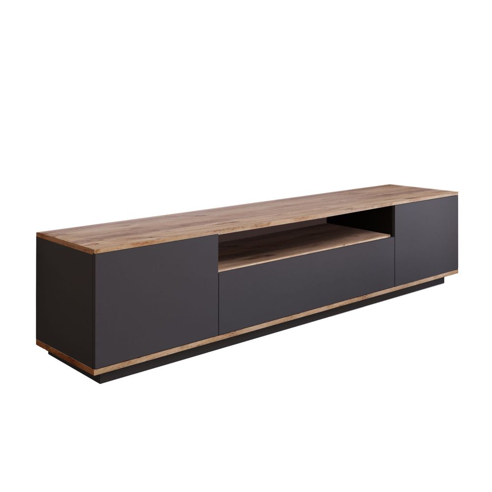 TV Stalak FR7 - AA Atlantic Pine : antracit slika 6