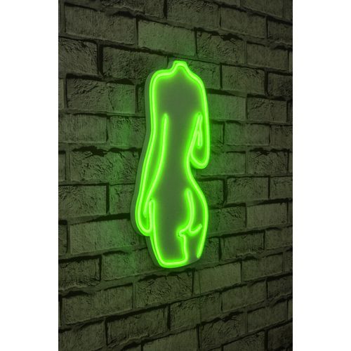 Wallity Ukrasna plastična LED rasvjeta, Sexy Woman - Green slika 1