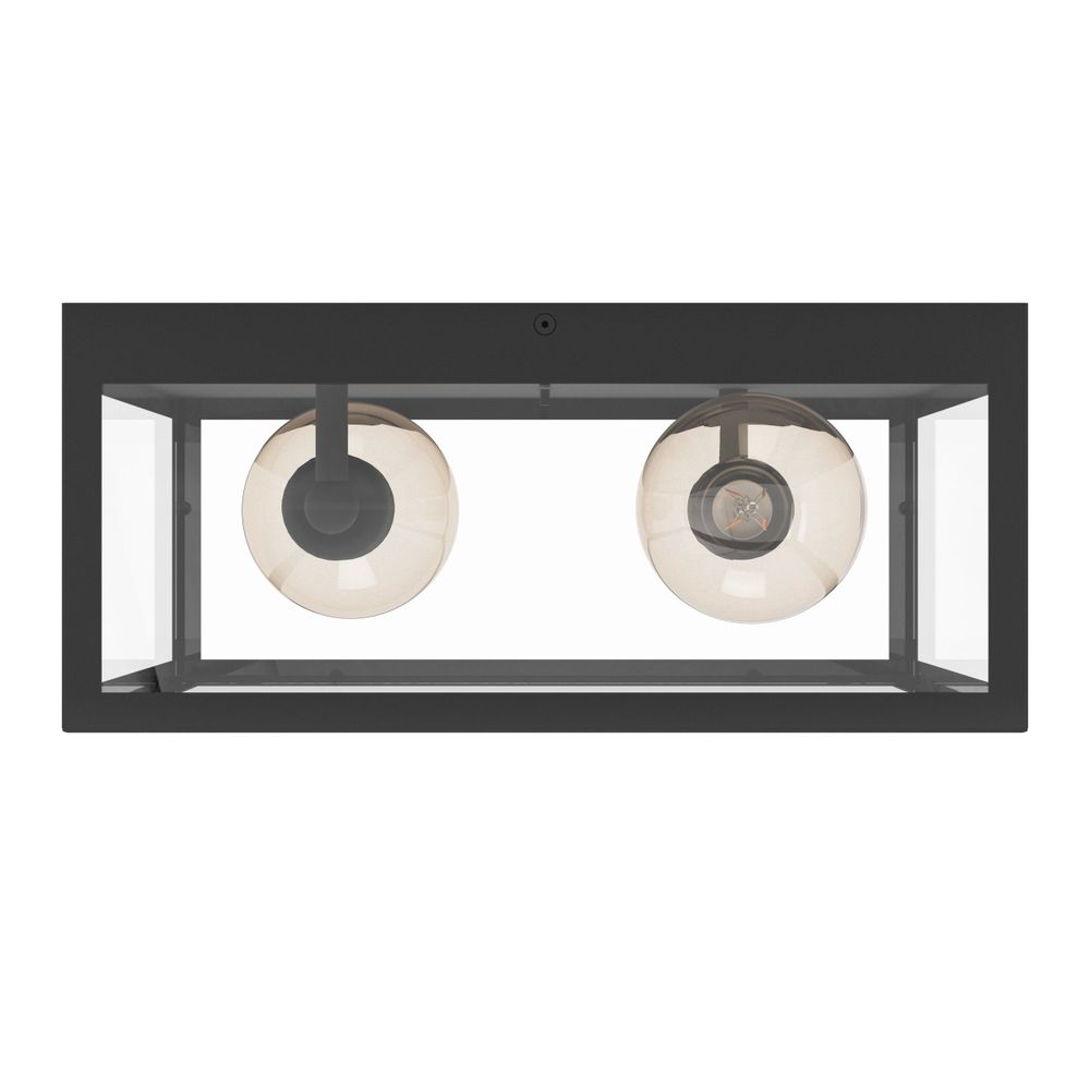Eglo stropna lampa 'Charterhouse' - crna/staklo slika 4