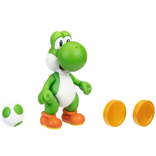 Super Mario Bros Yoshi Gold figure 10cm slika 2