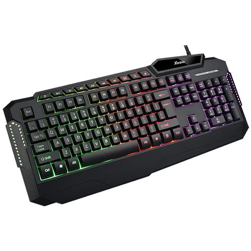 Xwave XL 02 Tastatura gejmerska multimedijalna sa RGB pozad.osvetljenjem,USA slika 4