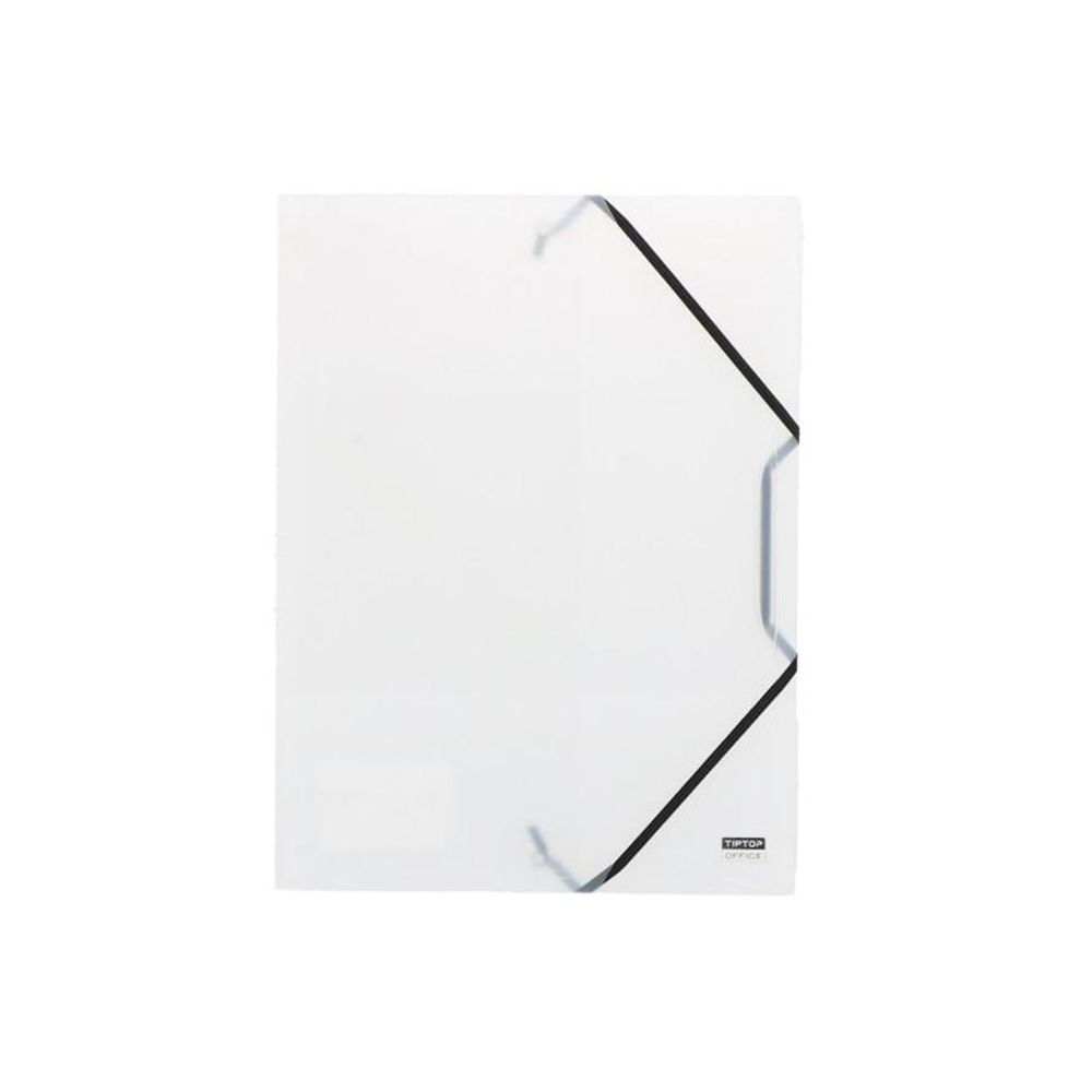 TipTop Office Fascikla 3KL & Gumom A4 PP, Transparent slika 1