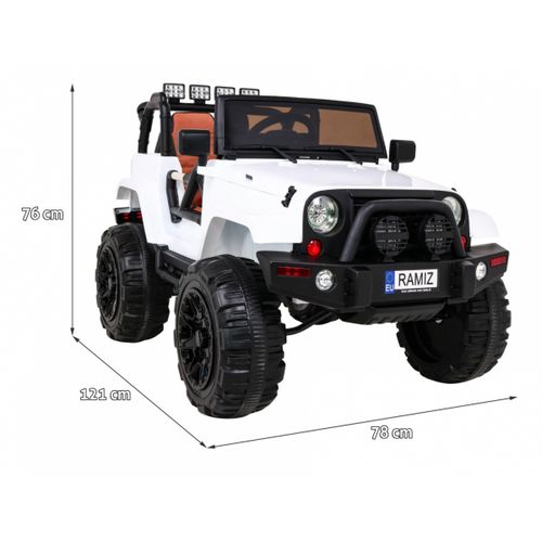 Auto na akumulator Jeep All Terrain - bijeli slika 2