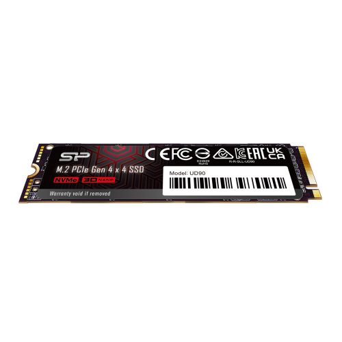 Silicon Power SP01KGBP44UD9005 M.2 NVMe 1TB SSD, UD90, PCIe Gen 4x4, 3D NAND, Read up to 5,000 MB/s, Write up to 4,800 MB/s (single sided), 2280 slika 4