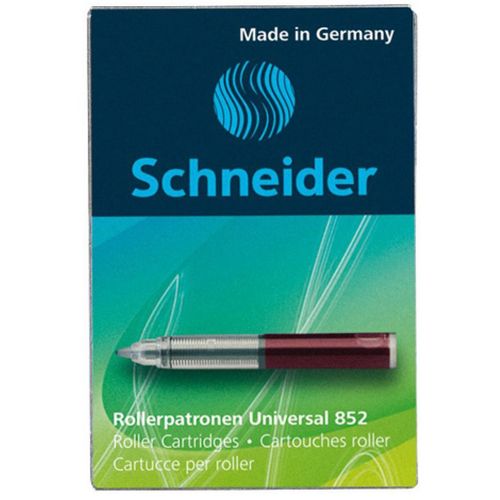 Tinta za nalivpero u patroni Schneider 852 za roler breeze base ball ID duo 5/1 crvene S185202 slika 1