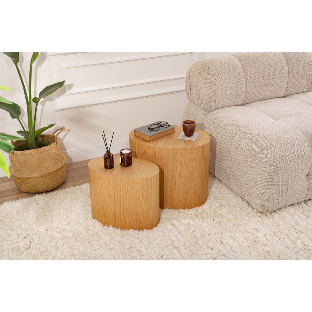 Elipse Set - Set Stolića od Hrasta slika 2