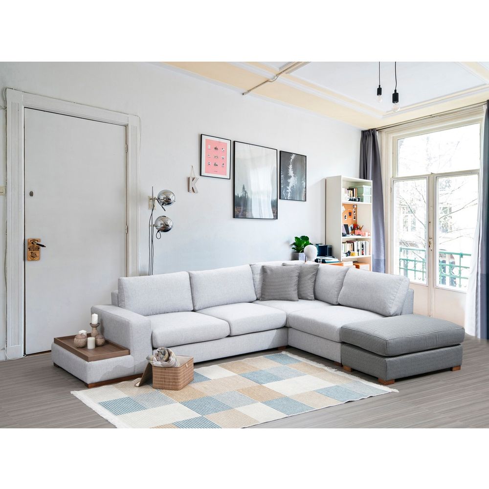 Siva Ugaona Sofa Loop 4 slika 2