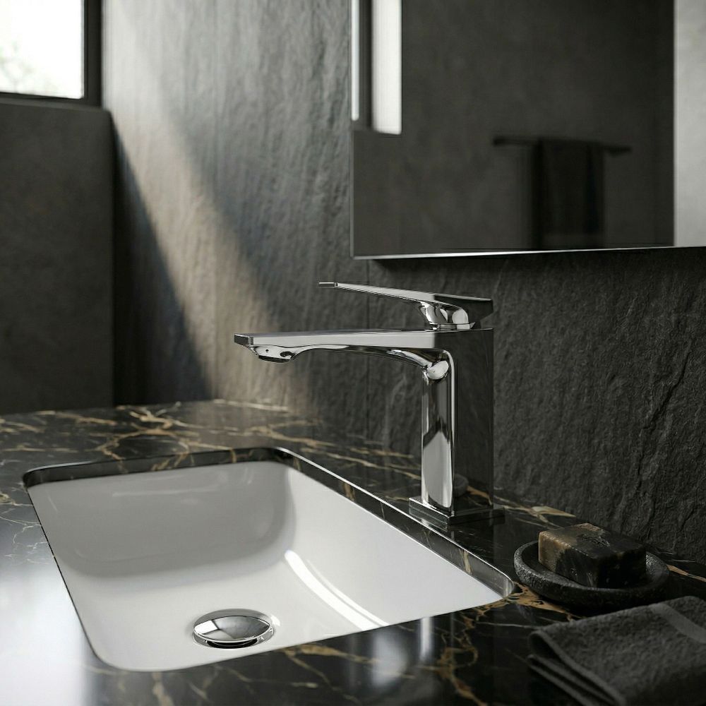 SLAVINA ZA UMIVAONIK Rea Prime Chrome Low slika 2