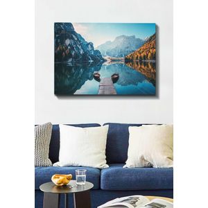 Dekorativna Kanvas Slika (70 x 100 cm) - 75 Multicolor