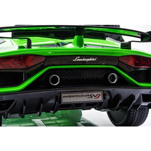 Licencirani Lamborghini Aventador zeleni - auto na akumulator slika 5