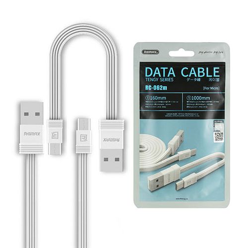 Remax set od 2 jaka i fleksibilna USB - micro USB kabela 1m/ 16cm slika 2