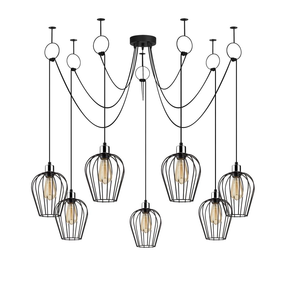 Luster Tel - 6696 Black Chandelier slika 2