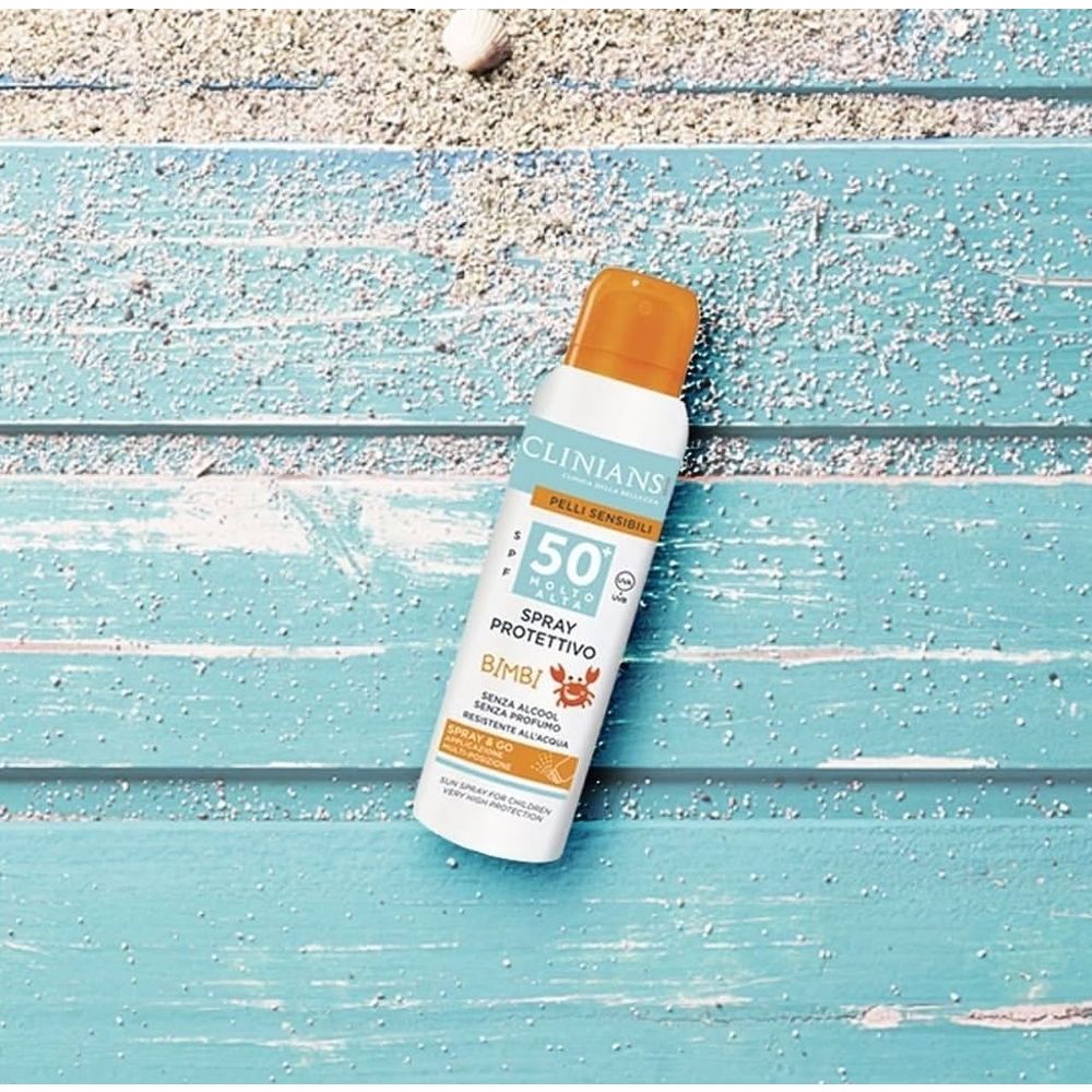Clinians Mlijeko za sunčanje djece spray SPF 50  150ml slika 3