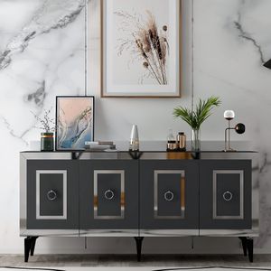 Karya - Anthracite, Silver Anthracite
Silver Console