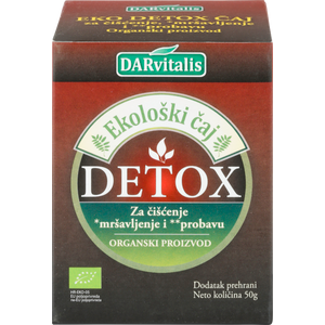 DARvitalis eko detox čaj 50g