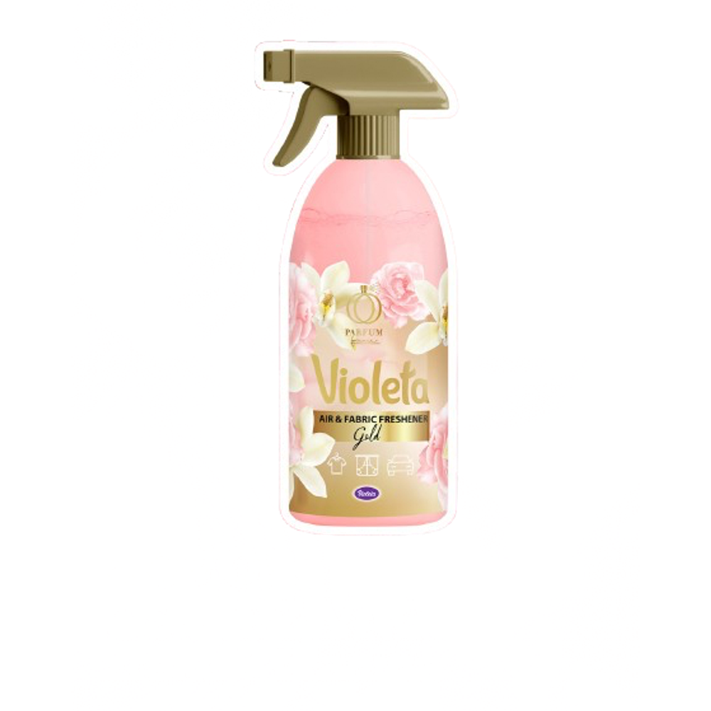 Violeta osvježivač prostora i tkanina Gold 480ml slika 1