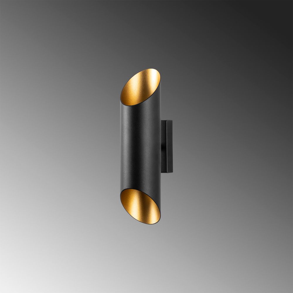 Elegantna Zidna Lampa Cut - 11810 u Crno-Zlatnoj Boji slika 3