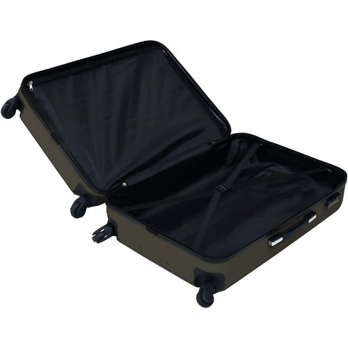 3-dijelni set čvrstih kovčega antracit ABS slika 29