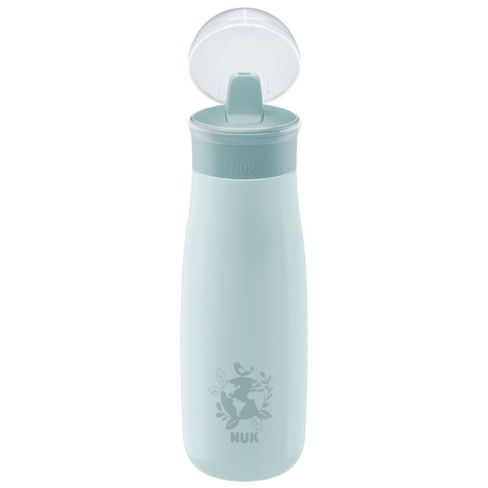 NUK Flašica za vodu od nehrđajućeg čelika Mini-Me Flip 12m+ 500ml, Zelena slika 2