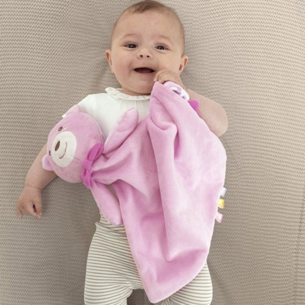 Chicco Muzička tješilica za bebe Maxi Doudou 47x40cm, Roza slika 4