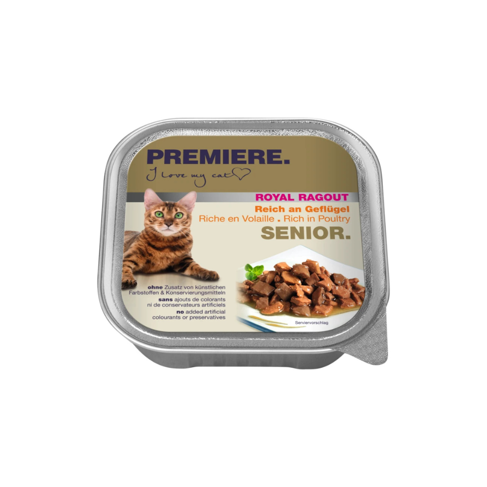 Premiere Cat Senior Royal Ragu perad 100 g ALU-pak slika 1