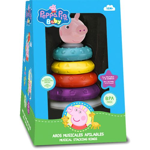 Peppa Pig stackable hoops slika 1