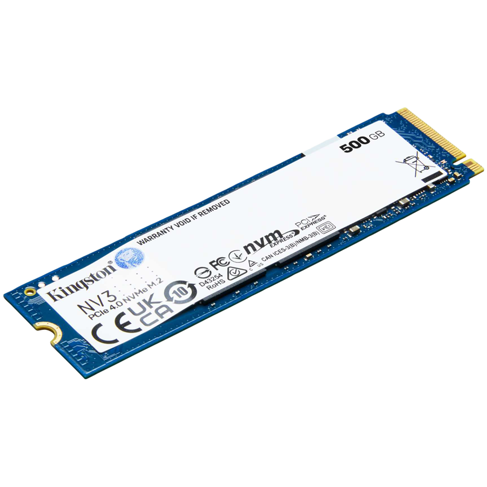 Kingston NV3 500GB M.2 2280 PCIe 4.0 NVMe SSD slika 2