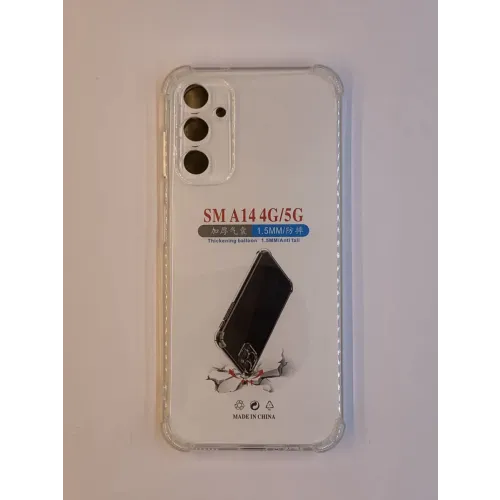 Maska za Samsung A14 5G transparent sa ojačanim ivicama slika 1