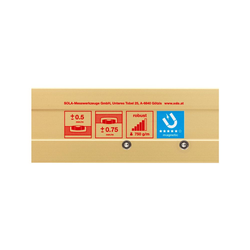 Sola vaservaga zlatna magnetna AZM 100 (100 cm) slika 2