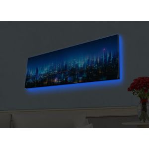 3090HDACT-002 Multicolor Decorative Led Lighted Canvas Painting