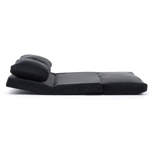 Taida - Black Black 2-Seat Sofa-Bed slika 5