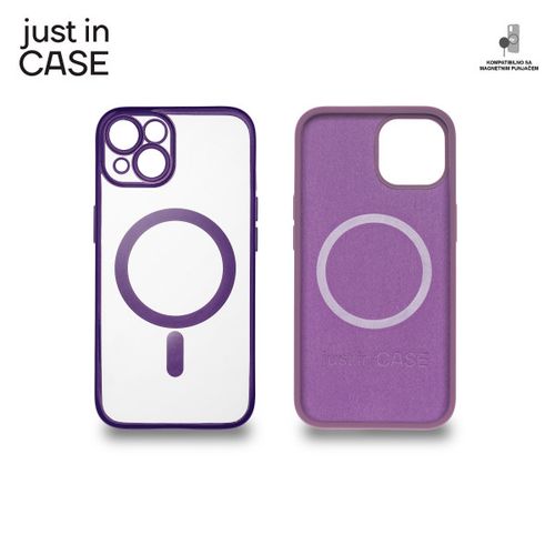 2u1 Extra case MAG MIX PLUS paket LjUBIČASTI za iPhone 14 slika 3