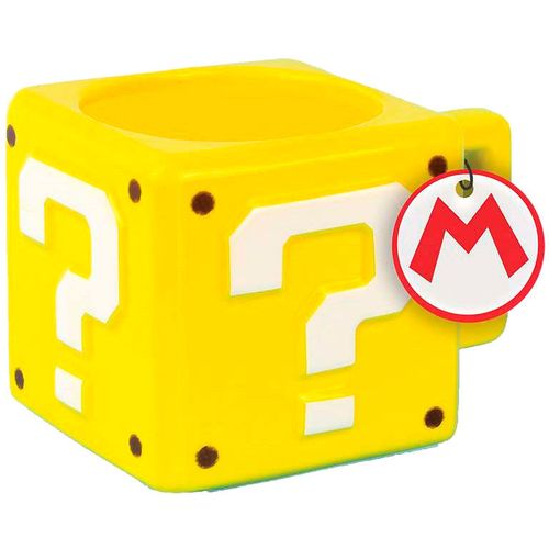 Nintendo Super Mario Bros Question Block 3D šalica slika 1